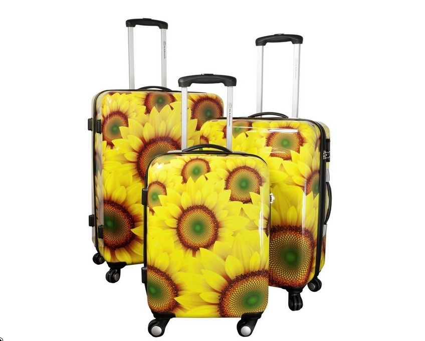 Koffer Hartschale Sunflower Sonnenblume Gelb Bowatex 