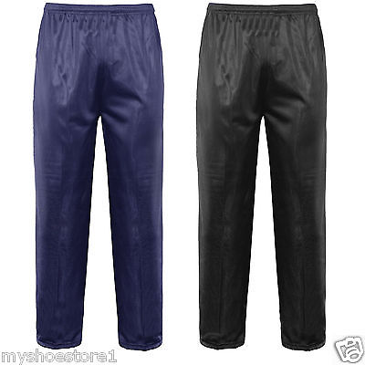 MENS GENTS TROUSERS SILKY WORK RUNNING SPORTS CASUAL TRACKSUIT JOGGING BOTTOMS