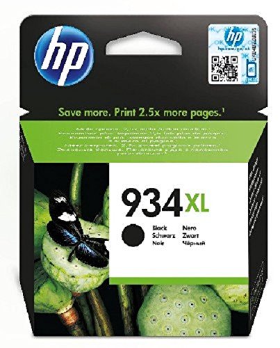 HP 934XL Schwarz Original Druckerpatrone mit hoher Reichweite für HP Officejet Pro