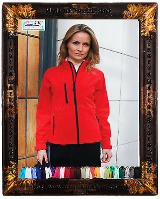 Damen hochwertige Softshell Jacke Result 4 Farben Outdoor 3.000 XS S M L XL XXL 
