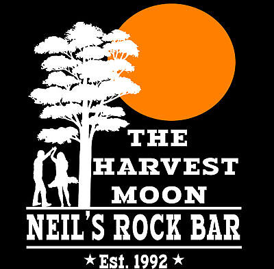 Neil Young Inspired T-Shirt Harvest Moon CSN&Y Rock Cool Design 