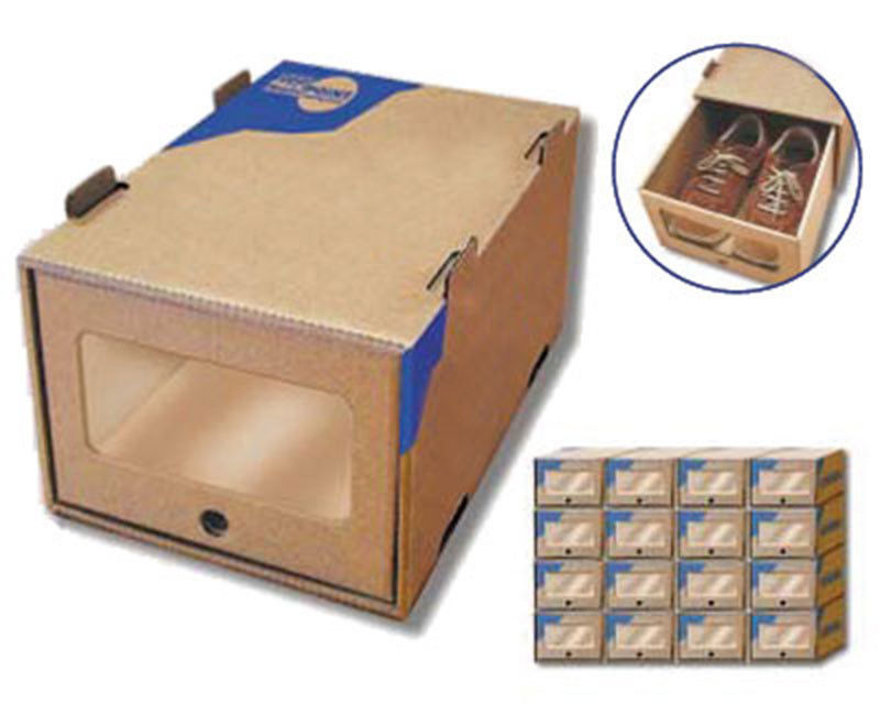 Schubladenbox Karton Schuhkarton 360x270x180mm stapelbar Lager Archiv Keller