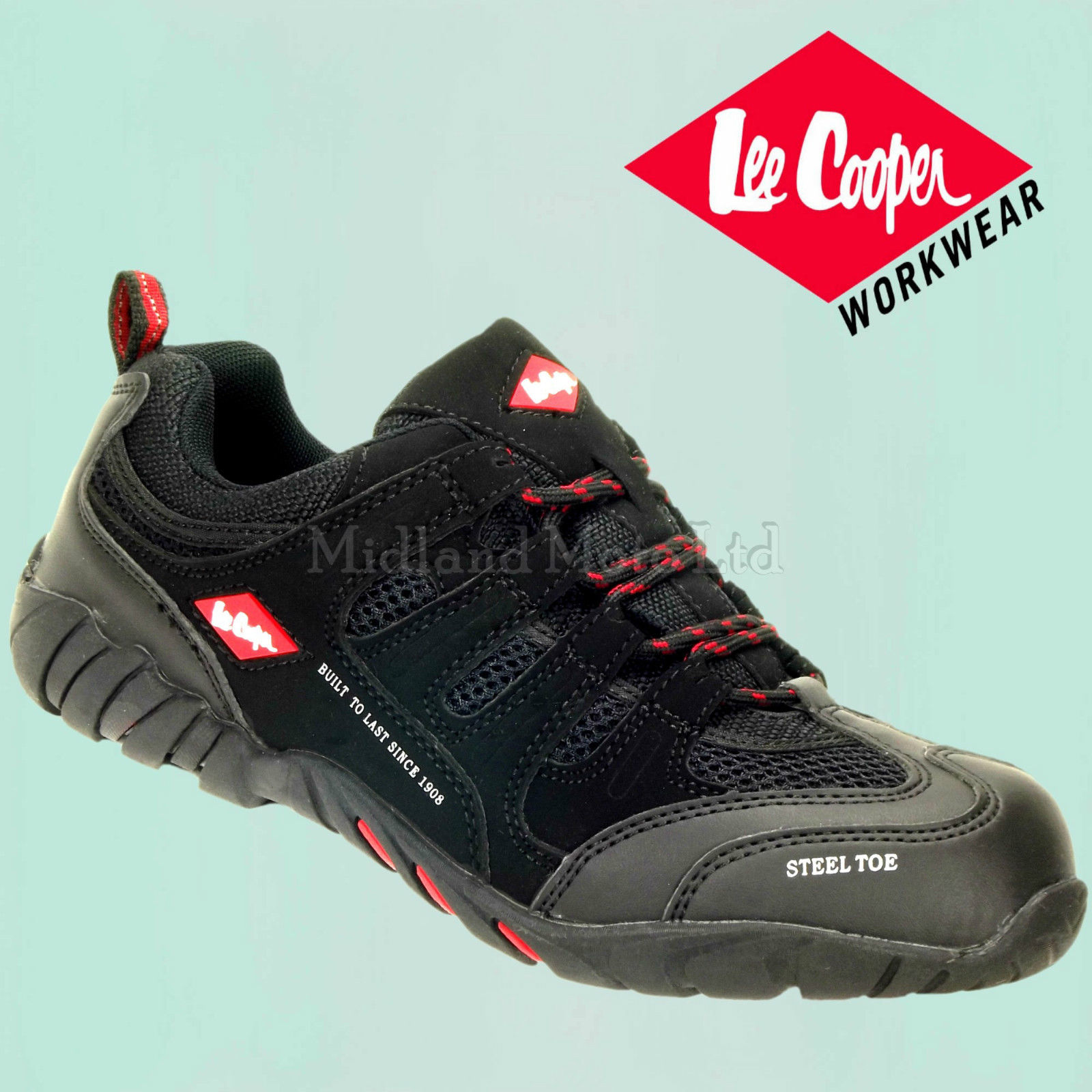 Lee Cooper Steel Toe Cap Safety Shoe. The Best Looking Ladies Work Trainer. boot