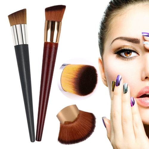 Pro Flat Flüssiges Make-up Gesichtspinsel Puderpinsel Make-up Pinsel Mode