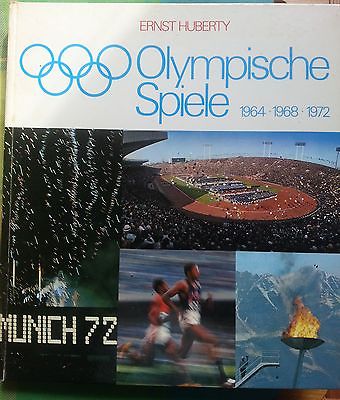 Olympische Spiele 1964/68/72 Sammelalbum Sticker komplett Ernst Huberty