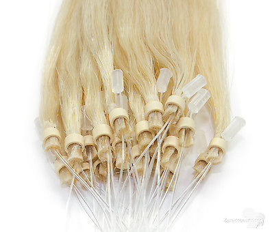 Remy Echthaar Microring Extensions, Haarverlängerung - 45cm, 50cm, 60cm Glam