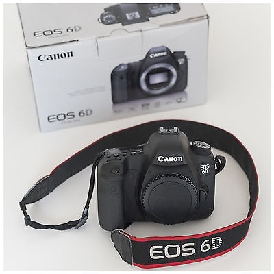 Canon EOS 6D Vollformat-Spiegelreflex-Digitalkamera 20.2 MP mit Gebrauchsspuren