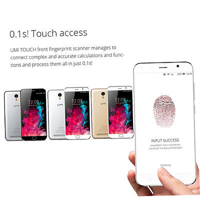 UMI Touch 5.5inch HD Android 6.0 Bluetooth Smartphone Octa-Core 1.3GHz @B