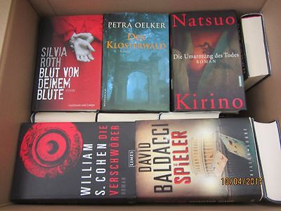 34 Bücher Romane Krimi Thriller Psychothriller  Top Titel Bestseller Paket 2