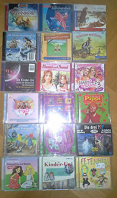cd Sammlung Kinder Hörspiele       Findus Pippi Meerjungfrau lottchen Hörbuch
