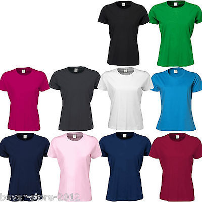 Damen T-Shirt 100% Baumwolle Shirt Übergröße S M L XL XXL 3XL 4XL 5XL 36-50