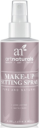Art Naturals Make-Up Fixier Spray 118 ml, Schützt das Make-up Makellos & Langanhaltend | Naturrein mit Feuchtigkeitsspendendem Aloe Vera