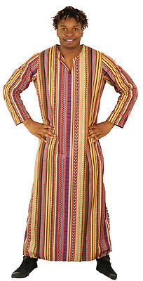 Around The World-African 1960's KAFTAN Fancy Dress Costume All sizes sml-xxxxl