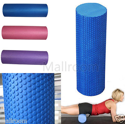 Yoga Foam Roller Pilatesrolle 45/60CM Rolle Exercise,Fitness&Yoga Massageroll DE