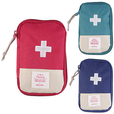New Outdoor Camping Home Survival Portable First Aid Kit bag Case B1