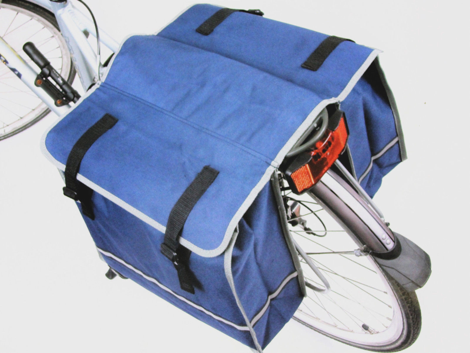 Fahrradtasche Satteltasche Gepäckträgertasche Seitentasche Doppel Satteltasche 