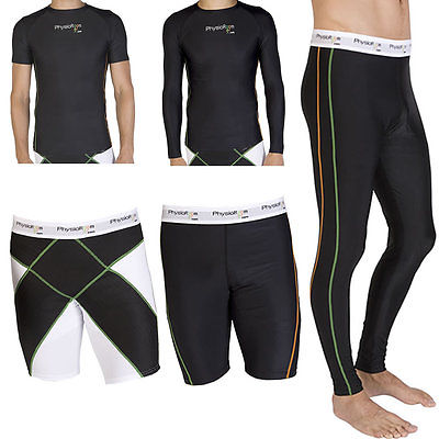 Mens Compression Wear - Under Thermal Base Layer, Top, Shorts, Tights Pants
