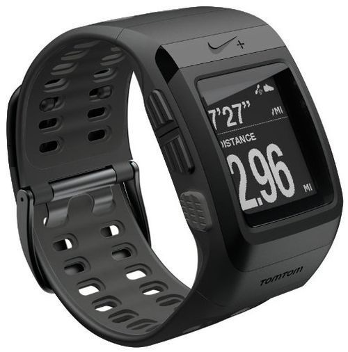 Nike+ Sportwatch GPS schwarz TomTom Sportuhr Kalorien Fitness Aktivitätstracker