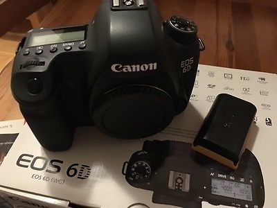Canon EOS 6D 20,2 MP SLR-Digitalkamera - Schwarz (Nur Gehäuse)/canon eos 6d body