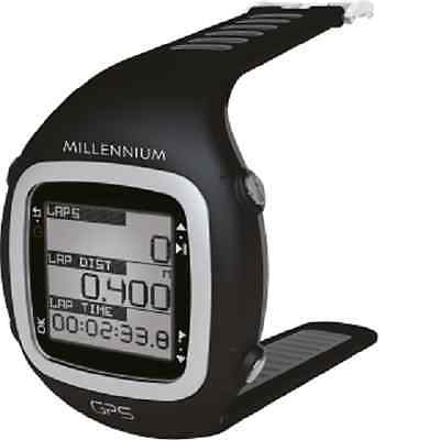 Millennium GPS Sportuhr Herzfrequenzmesser Fitness Puls Uhr Laufuhr Grau Schwarz