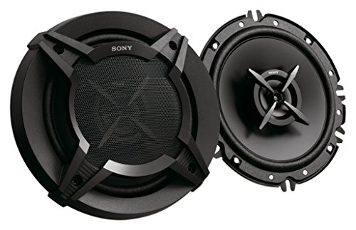 Sony XSFB1620E.EUR XS-FB1620 16,5 cm 2-Wege Auto-Lautspecher mit 260 Watt Maximalleistung schwarz