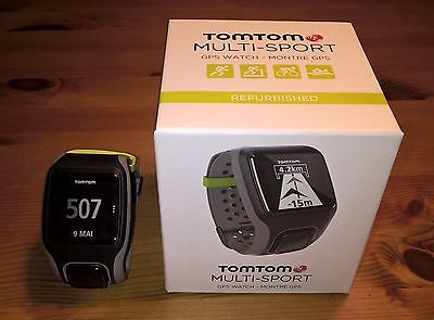 TomTom GPS Sportuhr Multisport | Integrierter Herzfrequenzmesser | Top Zustand
