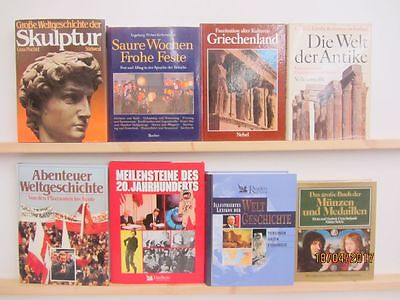 16 Bücher Bildbände Kunst Kultur Geschichte Weltgeschichte