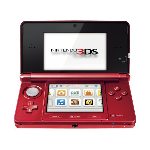 Nintendo 3DS - Konsole, metallic rot