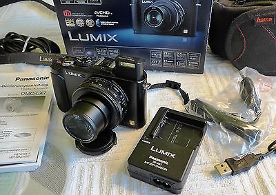 Panasonic LUMIX DMC-LX7 10.1 MP Digitalkamera LEICA Full HD - NEUWERTIG + OVP