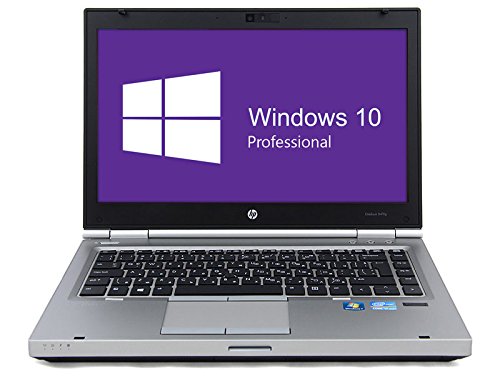 HP Elitebook 8470p Notebook | 14 Zoll Display | Intel Core i5-3320M @ 2,6 GHz | 8GB DDR3 RAM | 240GB SSD | DVD-Laufwerk | Windows 10 Pro vorinstalliert (Zertifiziert und Generalüberholt)