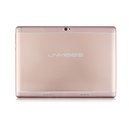 Lnmbbs 10 Zoll 3G Tablet PC, 2GB RAM, 16GB ROM, 1280*800 IPS, 3G Dual Sim card, Android 5.1 Lollipop Quad - Core Prozessor Android table(Gold)