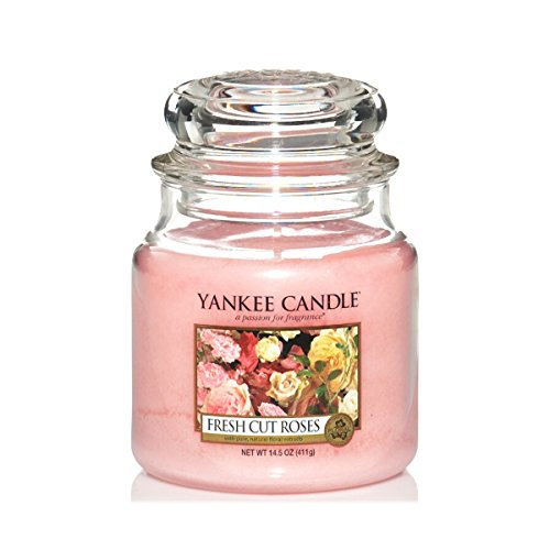 Yankee Candle 1038356E Fresh Cut Roses mittleres Jar