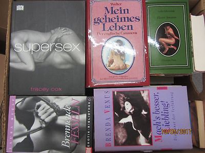 50 Bücher Erotik erotische Romane Sex Liebe Liebestechniken 