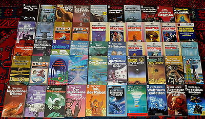 50 Science Fiction Taschenbücher / SF Paket 6