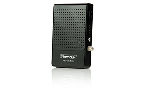 Opticum HD X405 Mini HDTV Satellite-Receiver (DVB-S2 Tuner, Conax Kartenleser, HDMI, 2x USB) schwarz