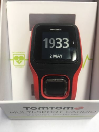 TOMTOM Multisport Cardio GPS Sportuhr         Garantie noch bis 31.1.18 