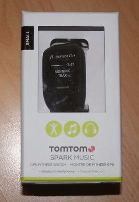 Fitnessuhr von Tomtom + Bluetooth Kopfhörern, GPS, Fitness Watch Spark Music