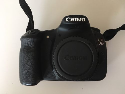 Canon EOS 60D 18.0 MP SLR-Digitalkamera - Schwarz (Nur Gehäuse)
