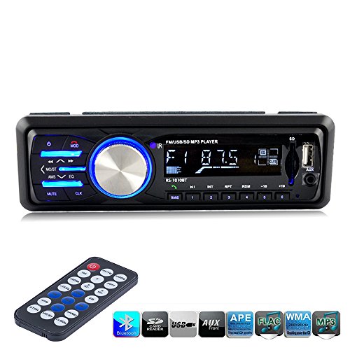 ranipobo 1010bt Auto Audio-Stereo-Player Bluetooth Digital Media Receiver AUX-IN MP3 FM USB Radio Auto Handy Kabellose Fernbedienung