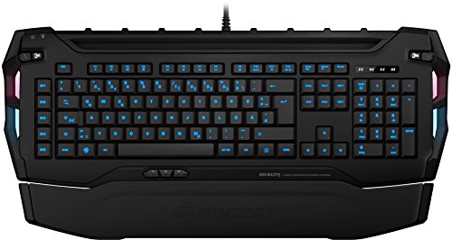Roccat Skeltr Smart Communication RGB Gaming Tastatur (DE Layout, Bluetooth für Mobilgeräte, Docking-Slot) schwarz