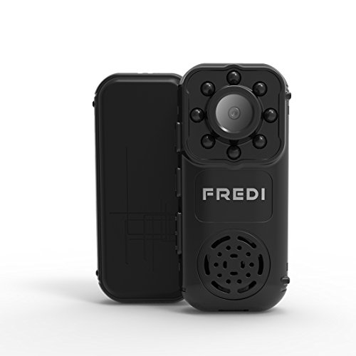 Mini Kamera FREDI 1080P HD Tragbare Kamera IP Überwachungskamera Sicherheit Kamera P2P Kleine mit Bewegungsmelder/IR Nachtsicht mit Akku Innen Außen Haus für IOS Andriod iPhone