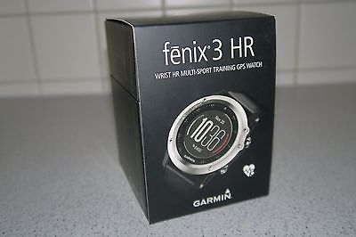 Garmin fenix 3 HR Silber GPS-Multi Sportuhr mit integr. Herzfrequenzmessung -TOP