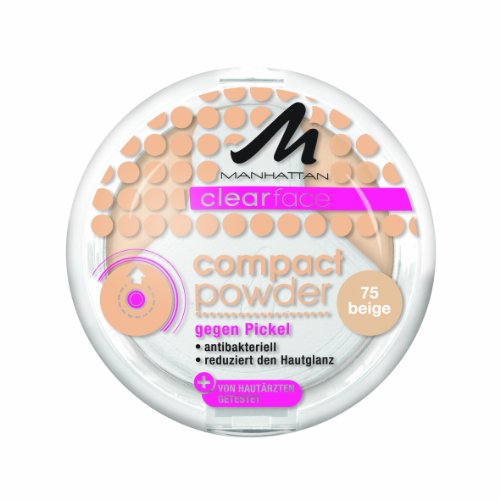 Manhattan CF Compact Powder 75, 1er Pack (1 x 9 g)