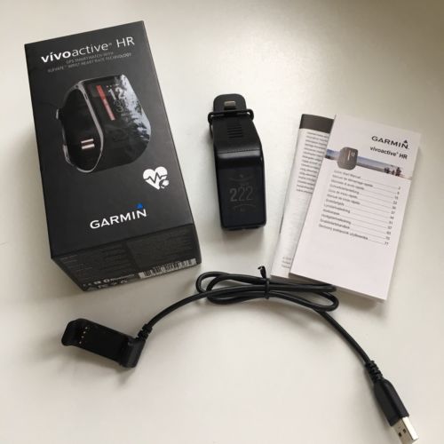 Garmin vívoactive HR Sport GPS-Smartwatch (integrierte Herzfrequenzmessung) 