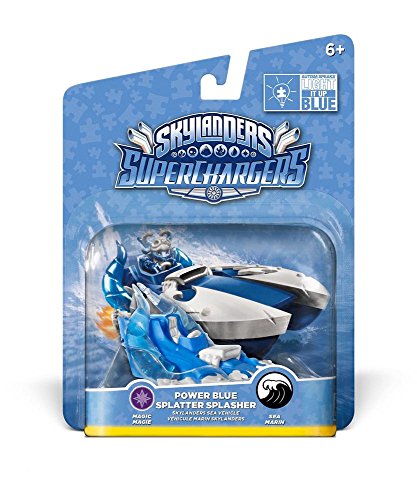 Skylanders SuperChargers: Fahrzeug - Splatter Splasher Blue Deco