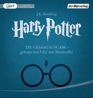 Harry Potter - Die Gesamtausgabe (15 CD's) - gelesen von Felix von Manteuffel