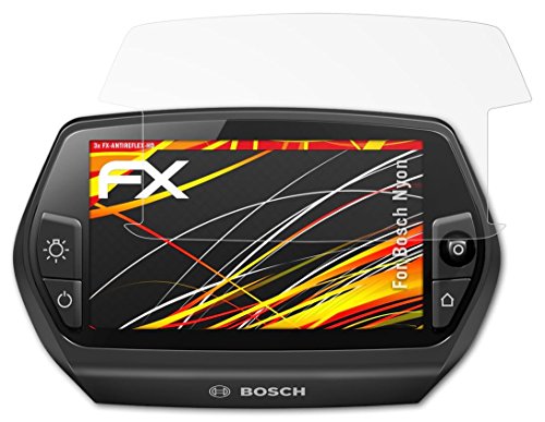 Bosch Nyon Displayschutzfolie - 3 x atFoliX FX-Antireflex-HD hochauflösende entspiegelnde Schutzfolie Folie