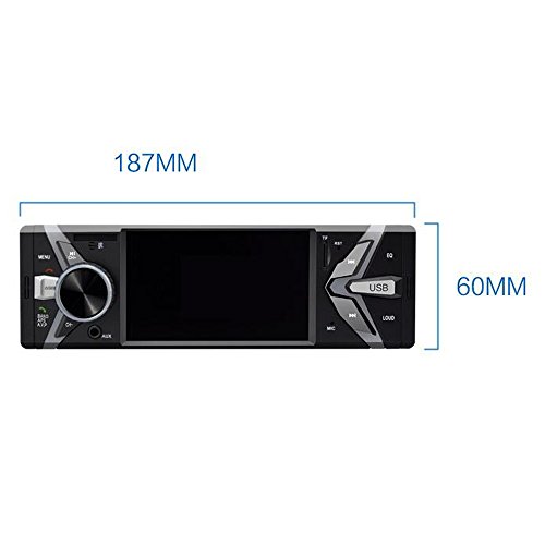 boomboost 4-Zoll High-Definition-Auto MP5 Player Stereo-Radio KFZ Bluetooth 12 V USB/FM Audio Touch Bildschirm