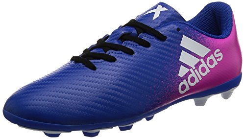 Adidas Unisex-Kinder X 16.4 Fxg J für Fußballtrainingsschuhe, Blau (Azul/Ftwbla/Rosimp), 38 EU