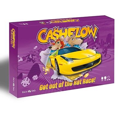 CASHFLOW Board Game – Newest ENGLISH Edition of CASHFLOW 101 by Robert Kiyosaki